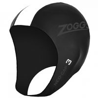 Шапочка неопренова для триатлону Zoggs Neo Cap (чорно-білий)
