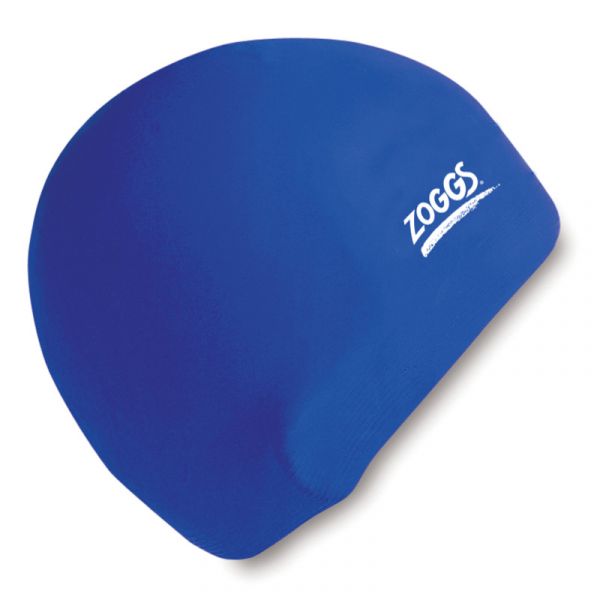 Шапочка для плавания детская Zoggs Silicone (синий)