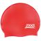 Шапочка для плавания Zoggs Silicone Cap Plain (красный)